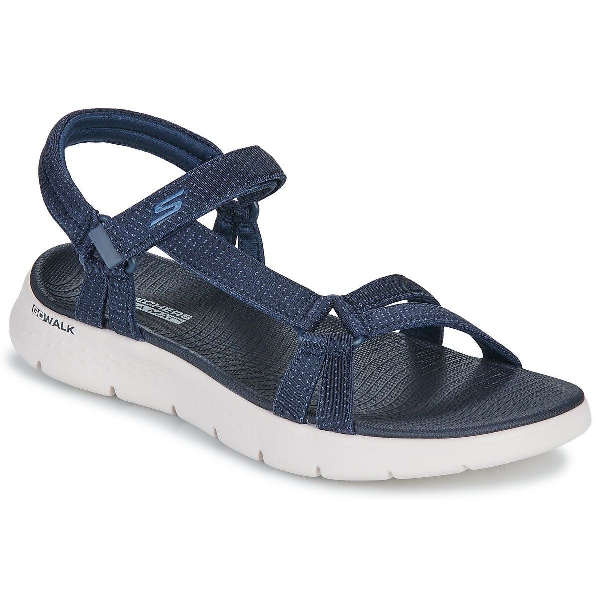Sandali Donna Skechers GO WALK FLEX SANDAL - SUBLIME Blu