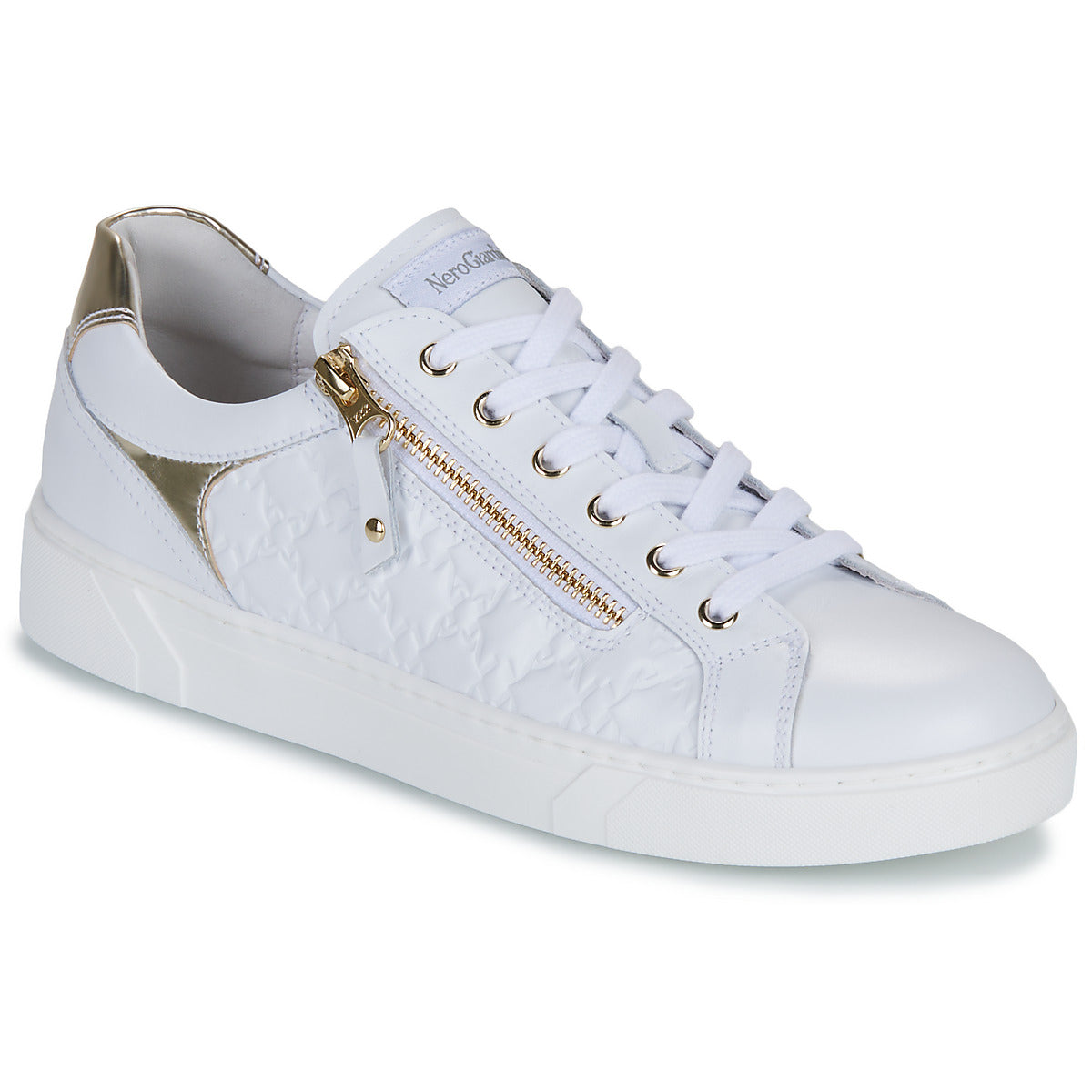 Sneakers basse Donna NeroGiardini E513001D Bianco