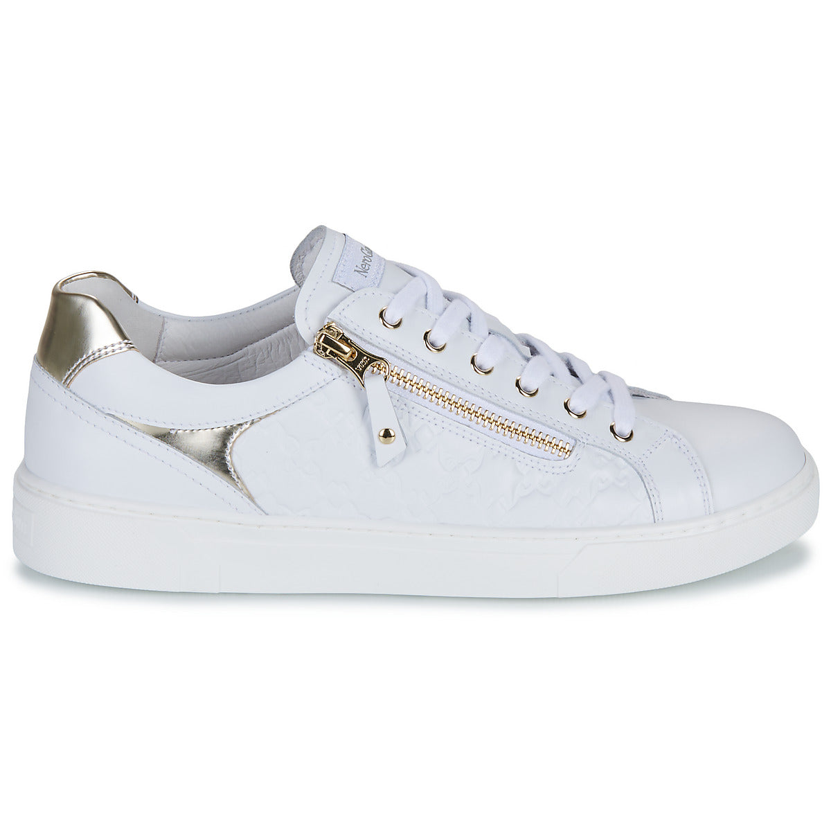 Sneakers basse Donna NeroGiardini E513001D Bianco
