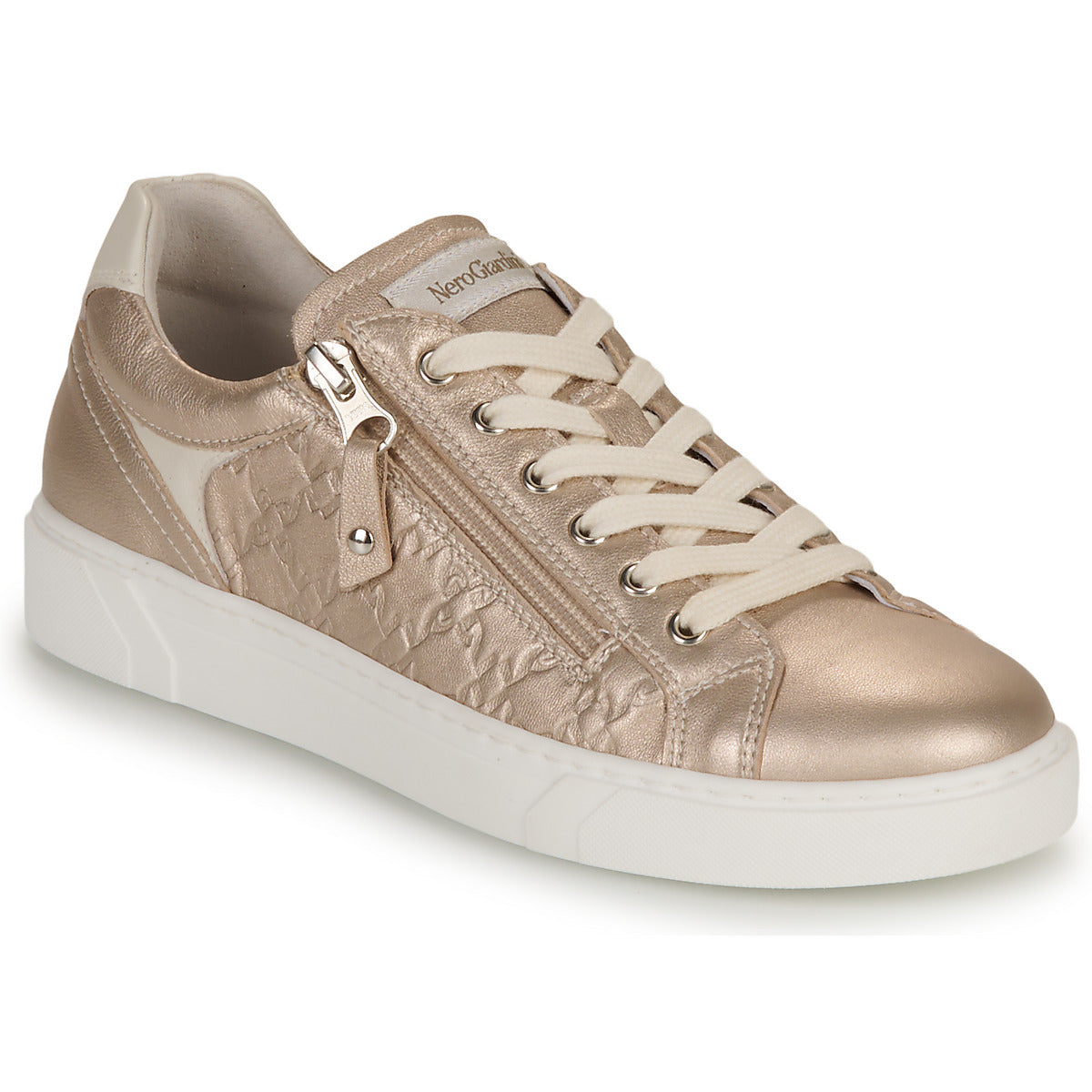 Sneakers basse Donna NeroGiardini E513002D Oro