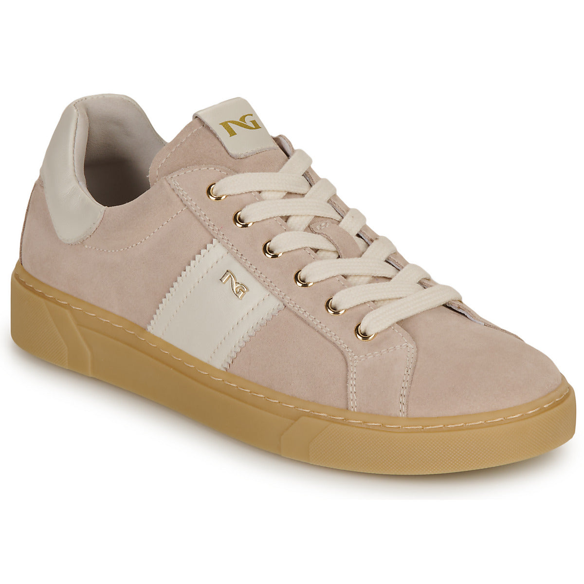Sneakers basse Donna NeroGiardini E513005D Beige