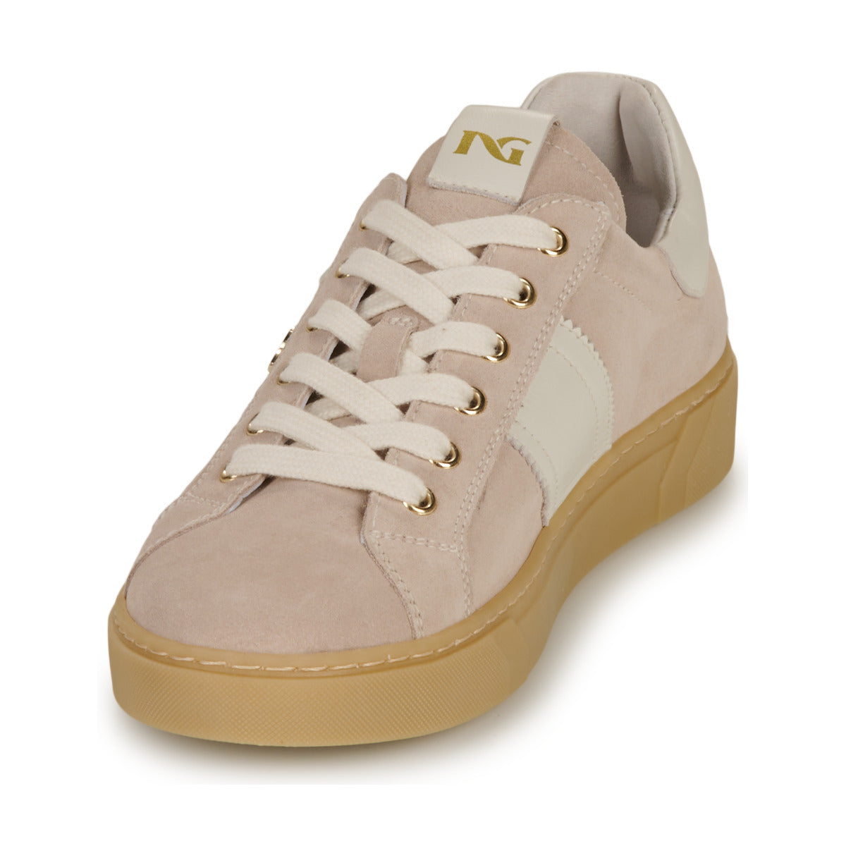 Sneakers basse Donna NeroGiardini E513005D Beige