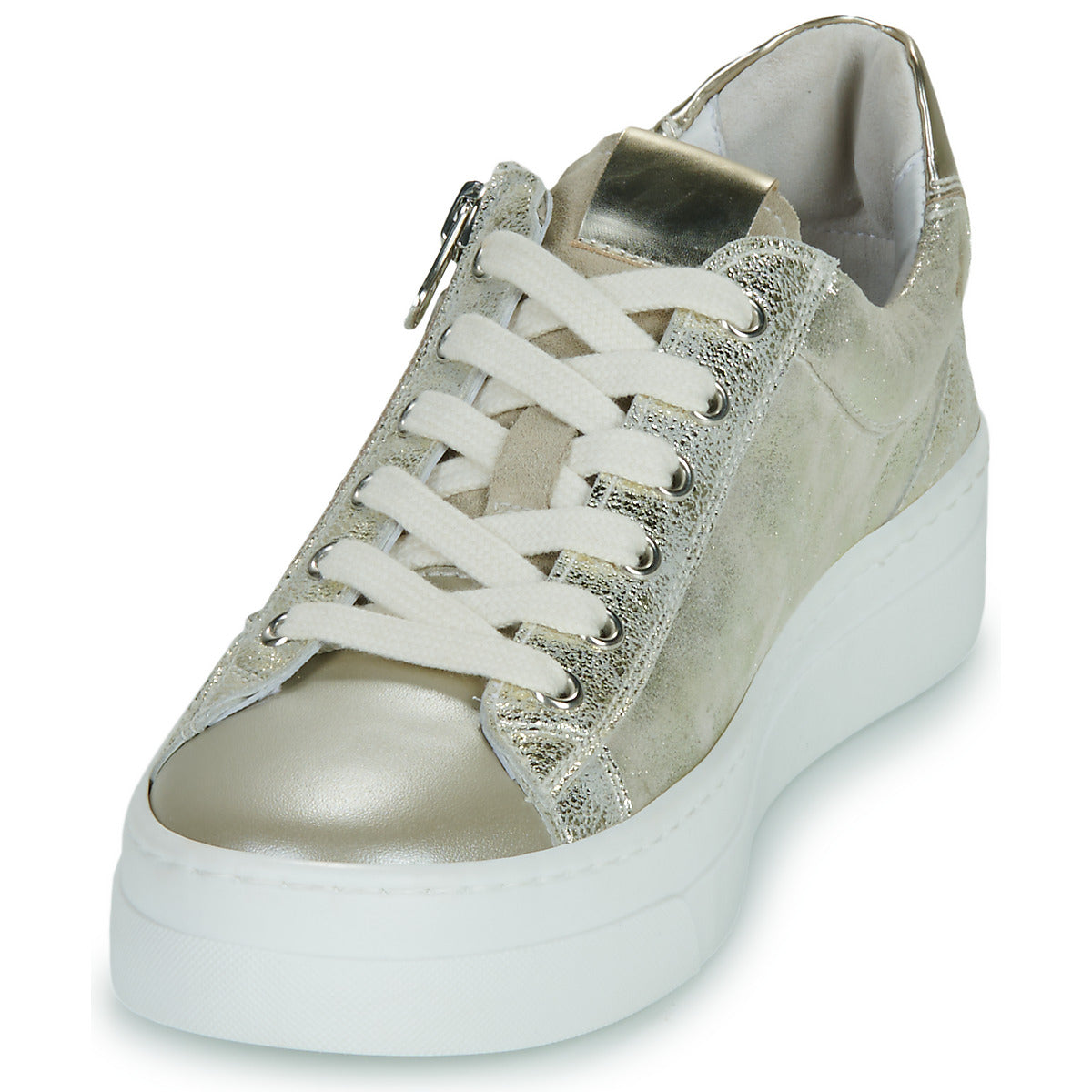Sneakers basse Donna NeroGiardini E513010D Oro