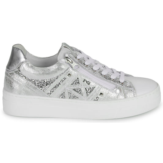 Sneakers basse Donna NeroGiardini E513010D Argento