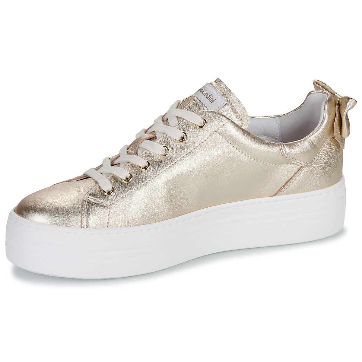 Sneakers basse Donna NeroGiardini E513020D Oro