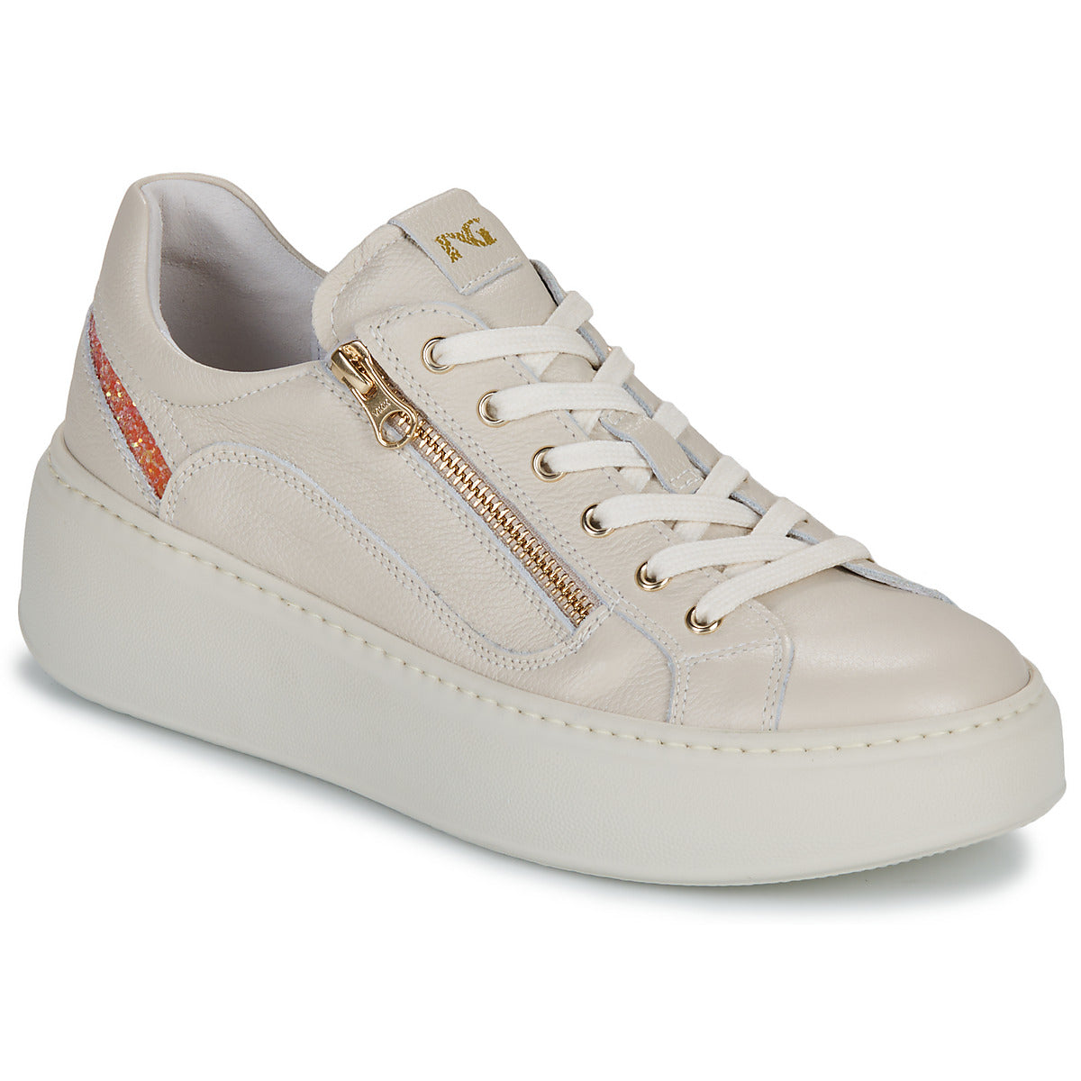 Sneakers basse Donna NeroGiardini E513081D Beige