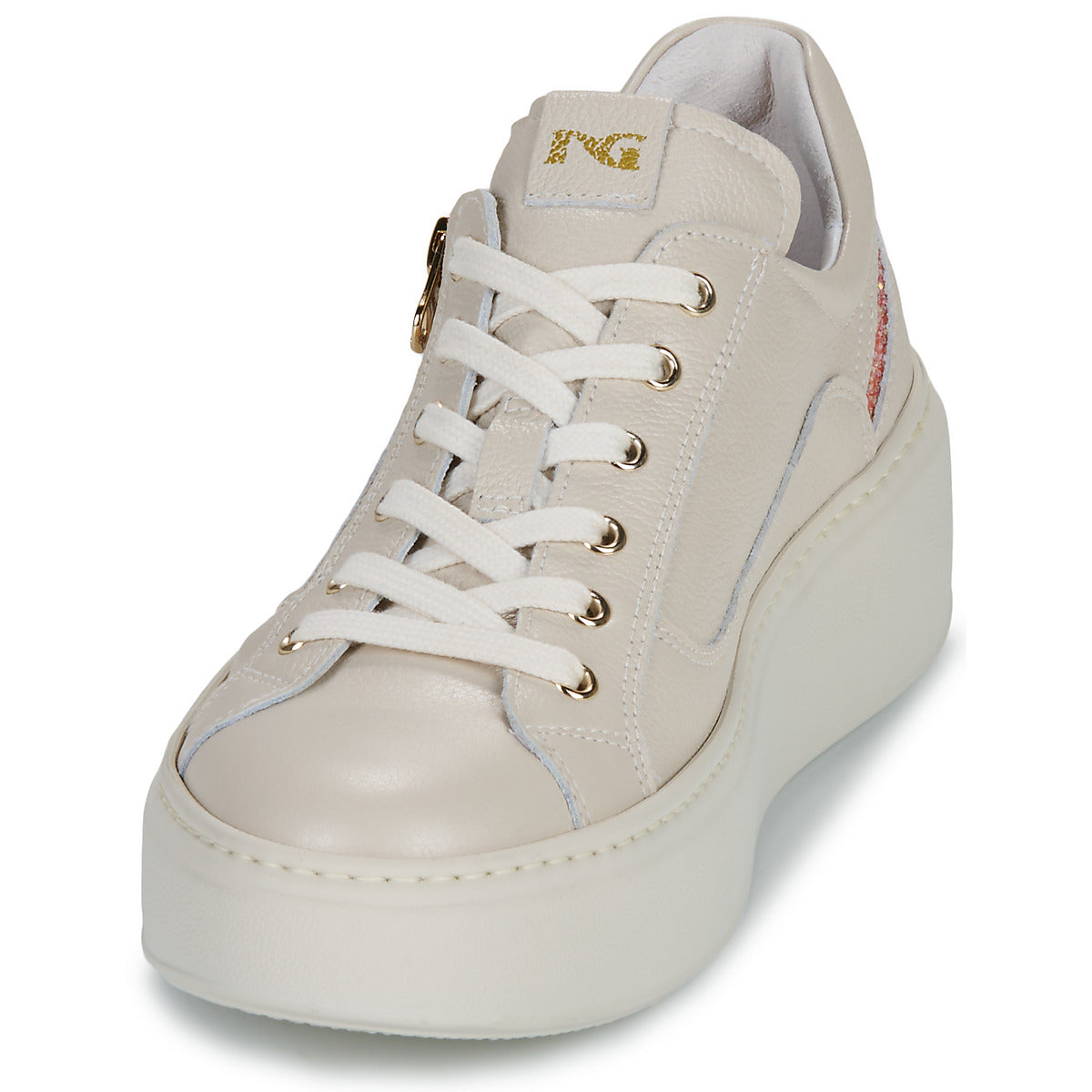 Sneakers basse Donna NeroGiardini E513081D Beige