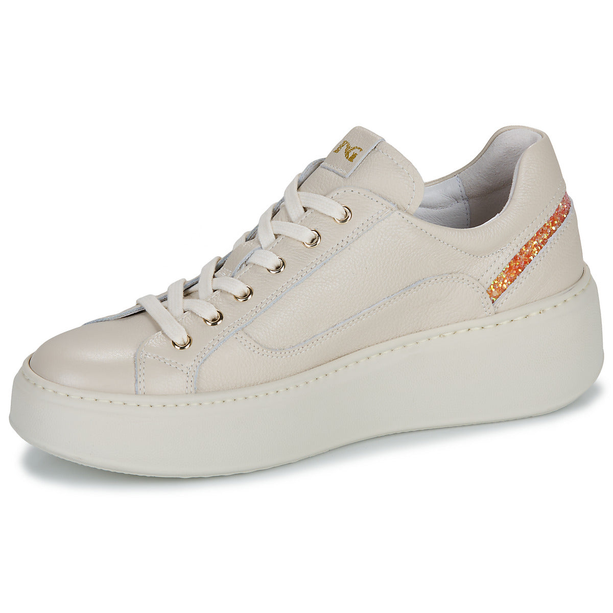 Sneakers basse Donna NeroGiardini E513081D Beige
