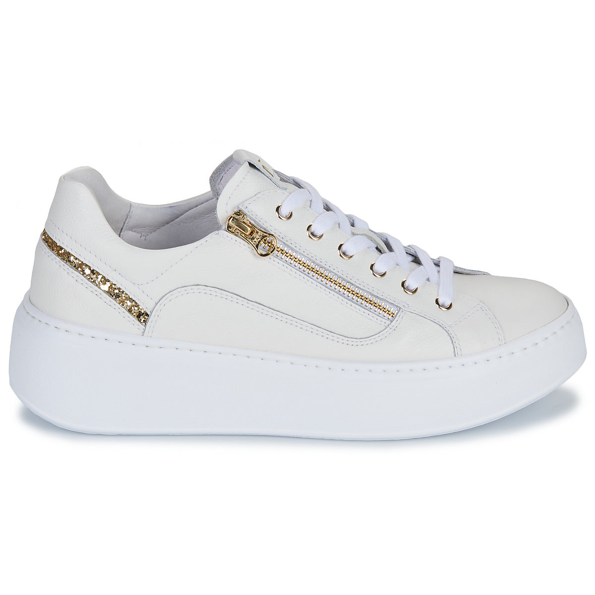 Sneakers basse Donna NeroGiardini E513081D Bianco