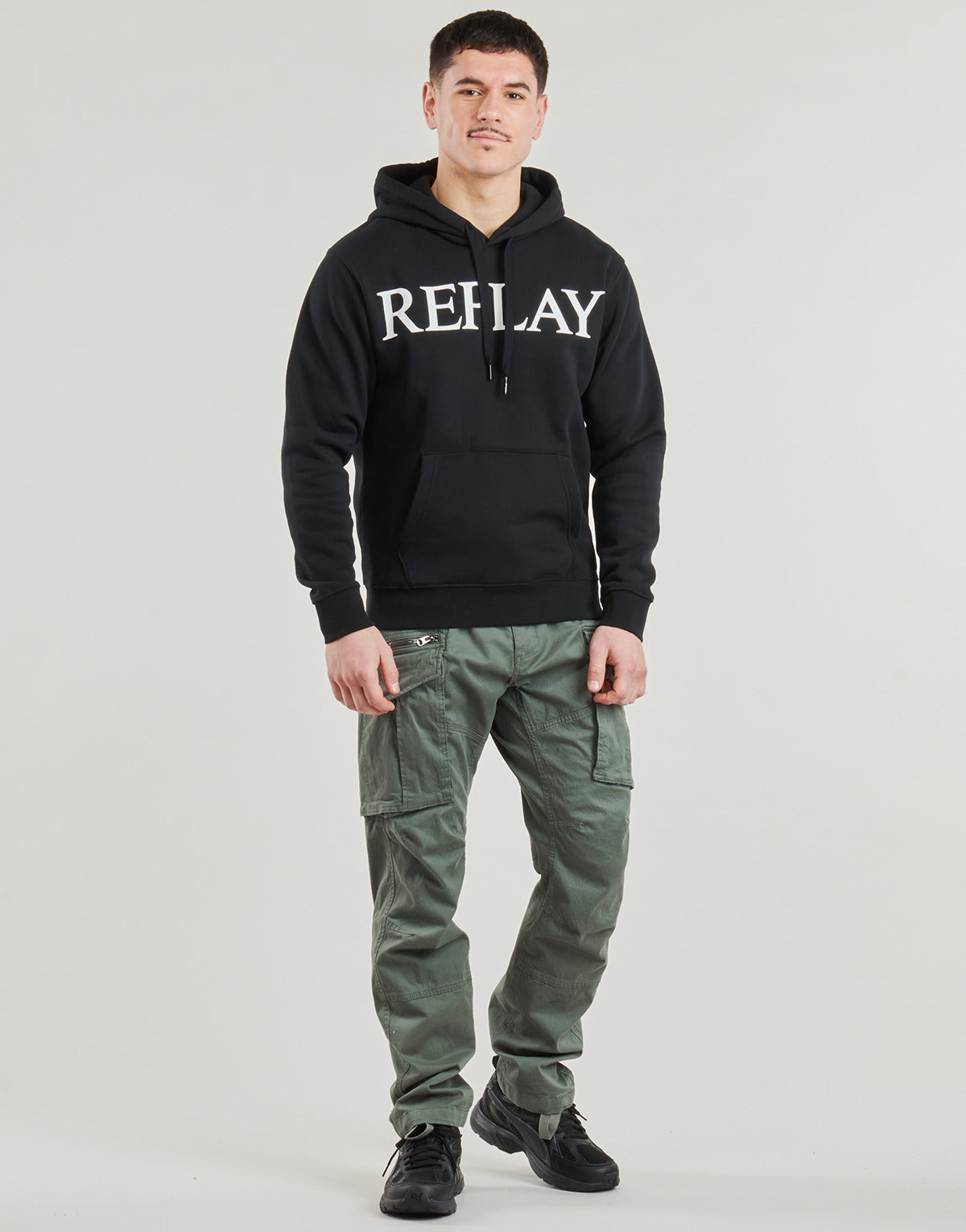 Pantalone Cargo Uomo Replay JOE PANTS Kaki