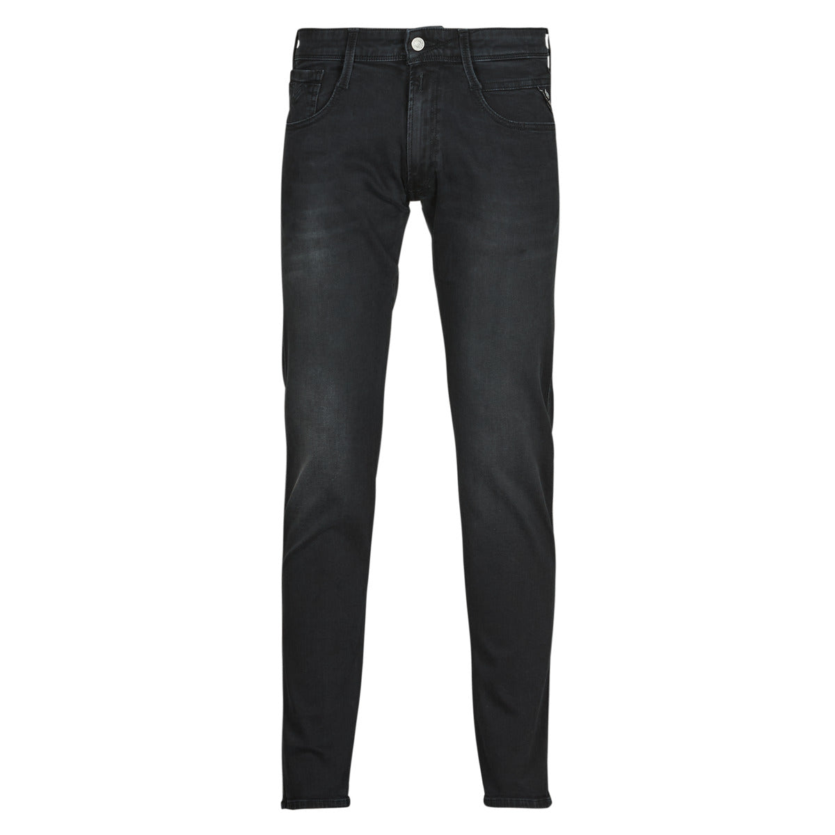Jeans Slim Uomo Replay ANBASS PANTS Nero