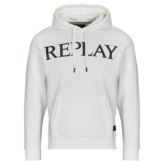 Felpa Uomo Replay SWEATSHIRT Bianco