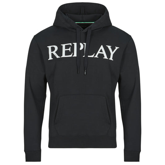 Felpa Uomo Replay SWEATSHIRT Nero