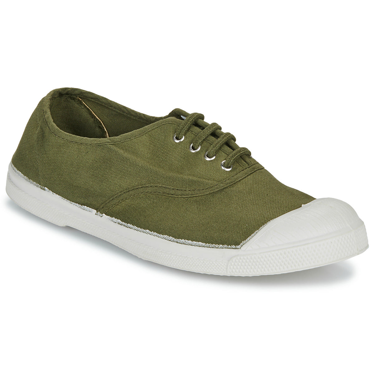 Sneakers basse Donna Bensimon TENNIS LACET Kaki