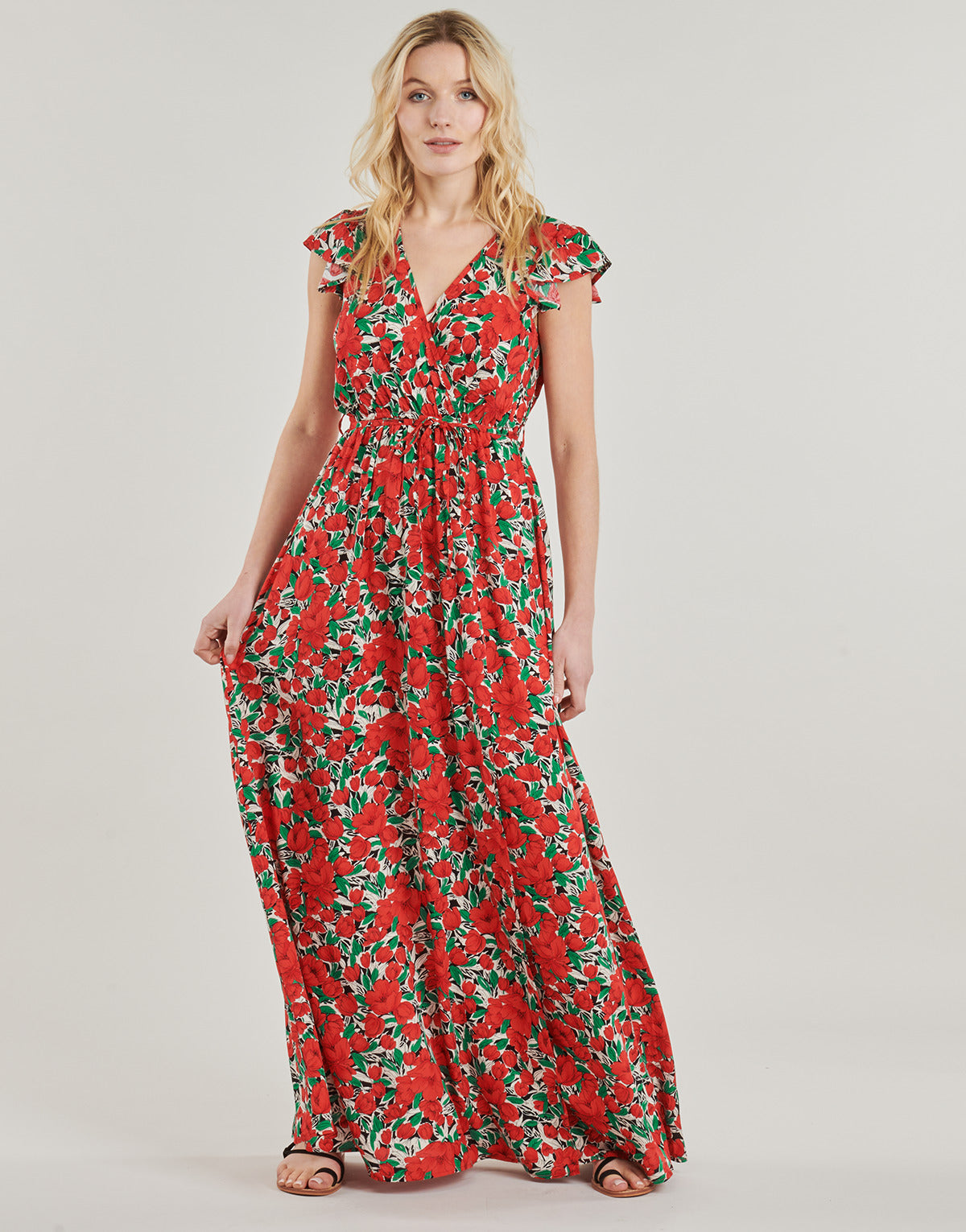 Abito lungo Donna Moony Mood KIM Multicolore