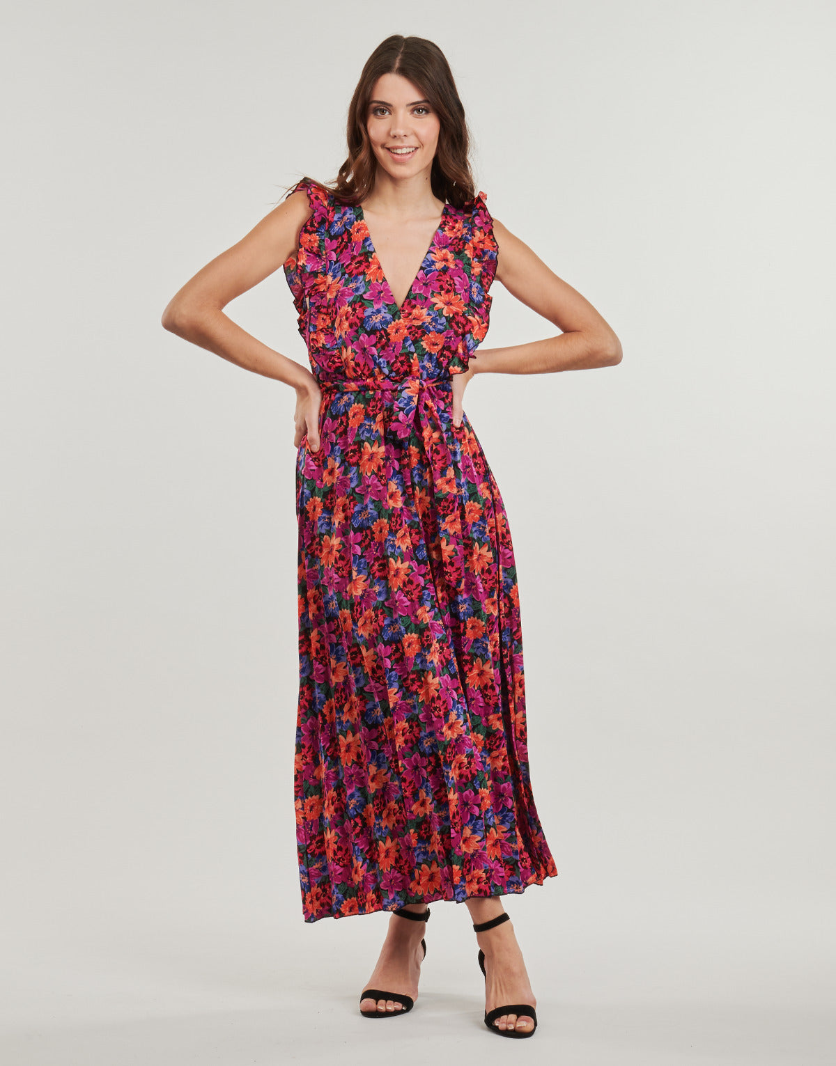 Abito lungo Donna Moony Mood KAIA Multicolore