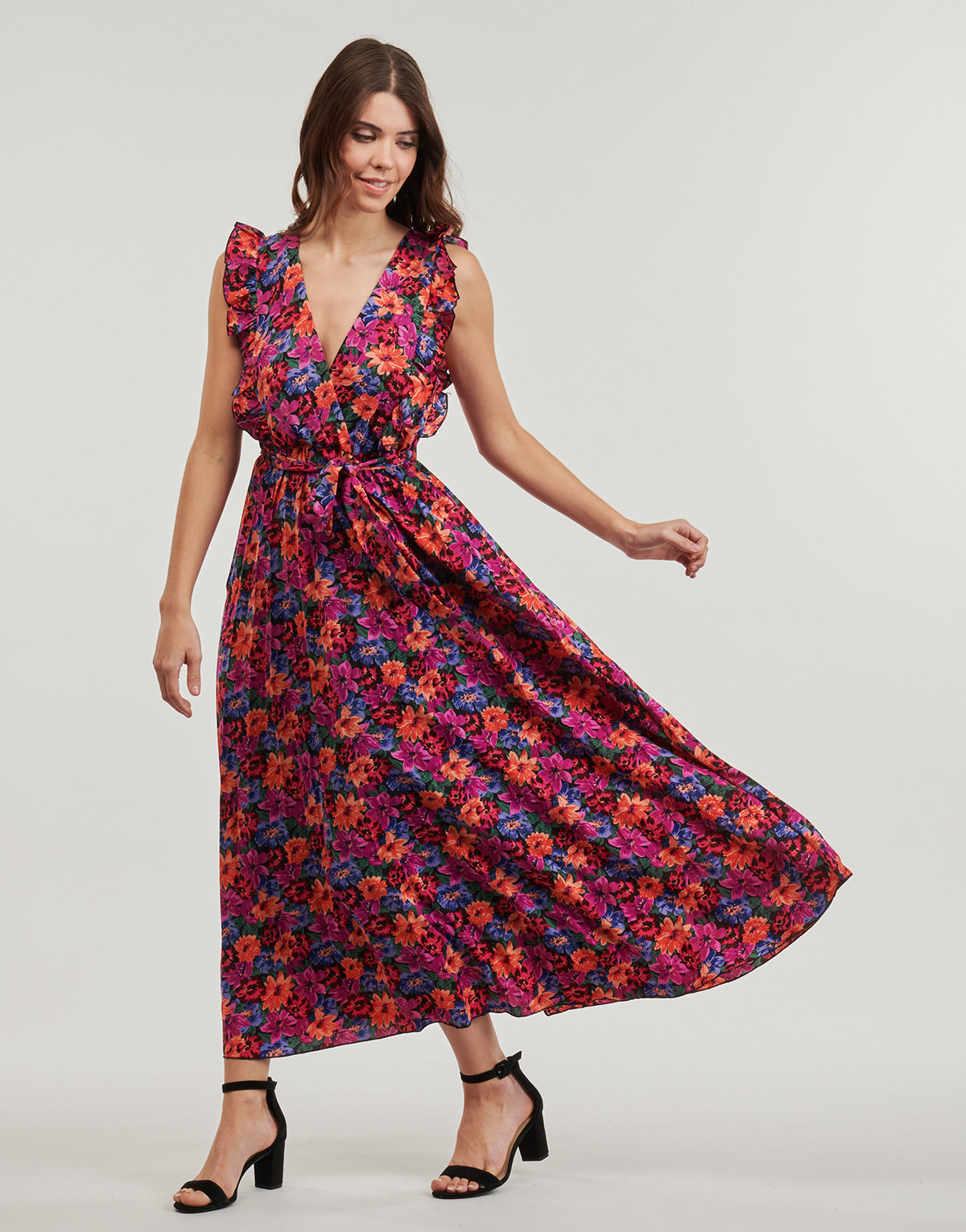 Abito lungo Donna Moony Mood KAIA Multicolore