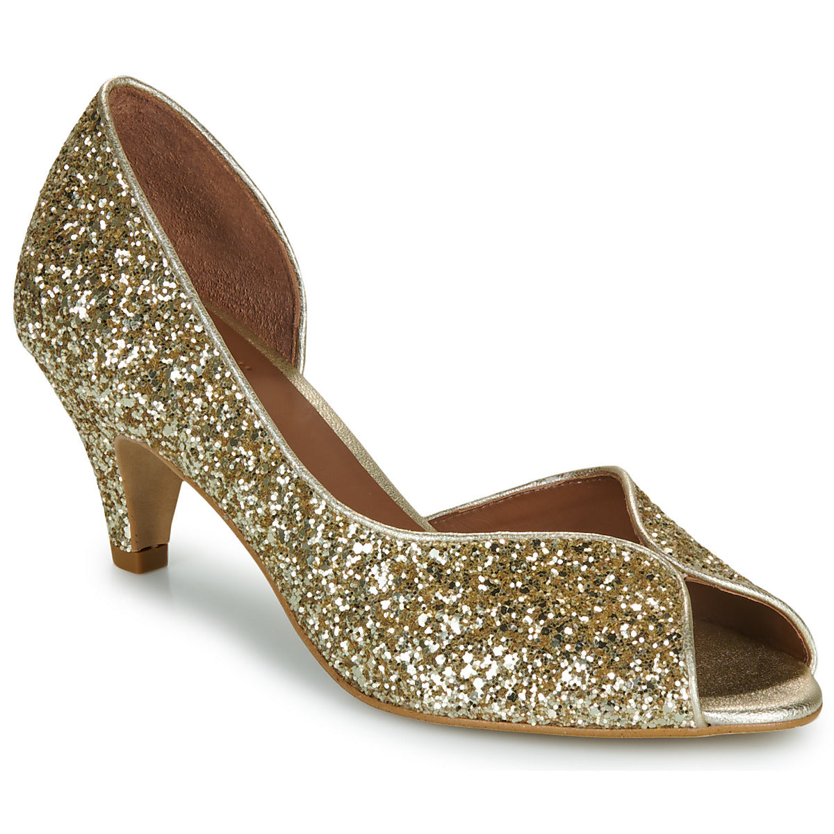 Sandali Donna Otess / Zoï Z1620-GALAXY-CARRARA-GLITTER-CHAMPAGNE Oro