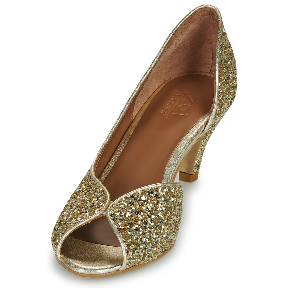 Sandali Donna Otess / Zoï Z1620-GALAXY-CARRARA-GLITTER-CHAMPAGNE Oro