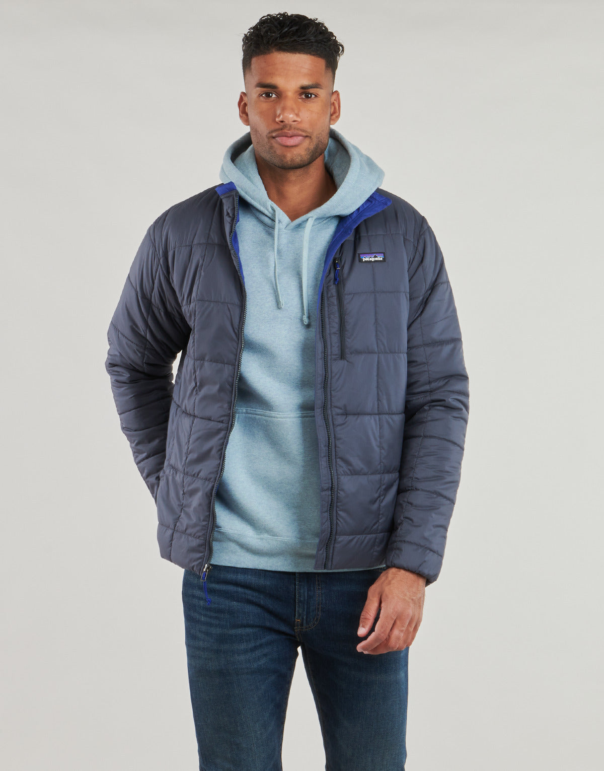 Piumino Uomo Patagonia MEN’S LIGHT GUST JACKET Marine