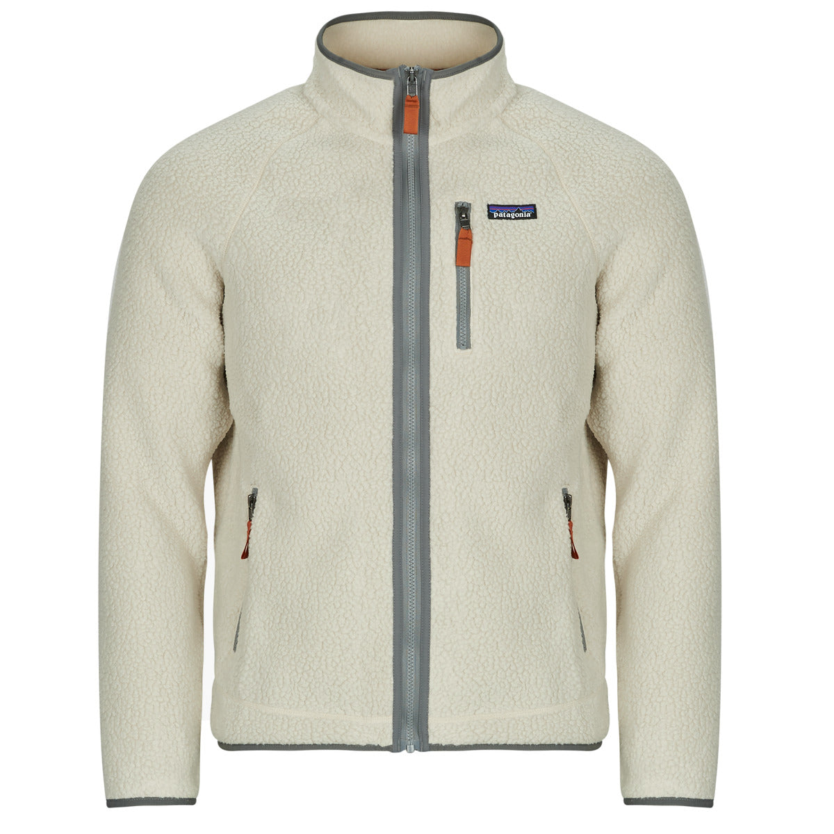 Felpa Uomo Patagonia MEN’S RETRO PILE JACKET Beige