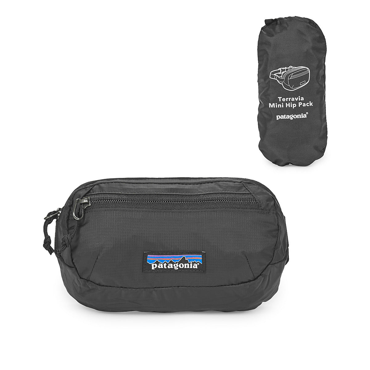 Marsupio Uomo Patagonia TERRAVIA MINI HIP PACK Nero