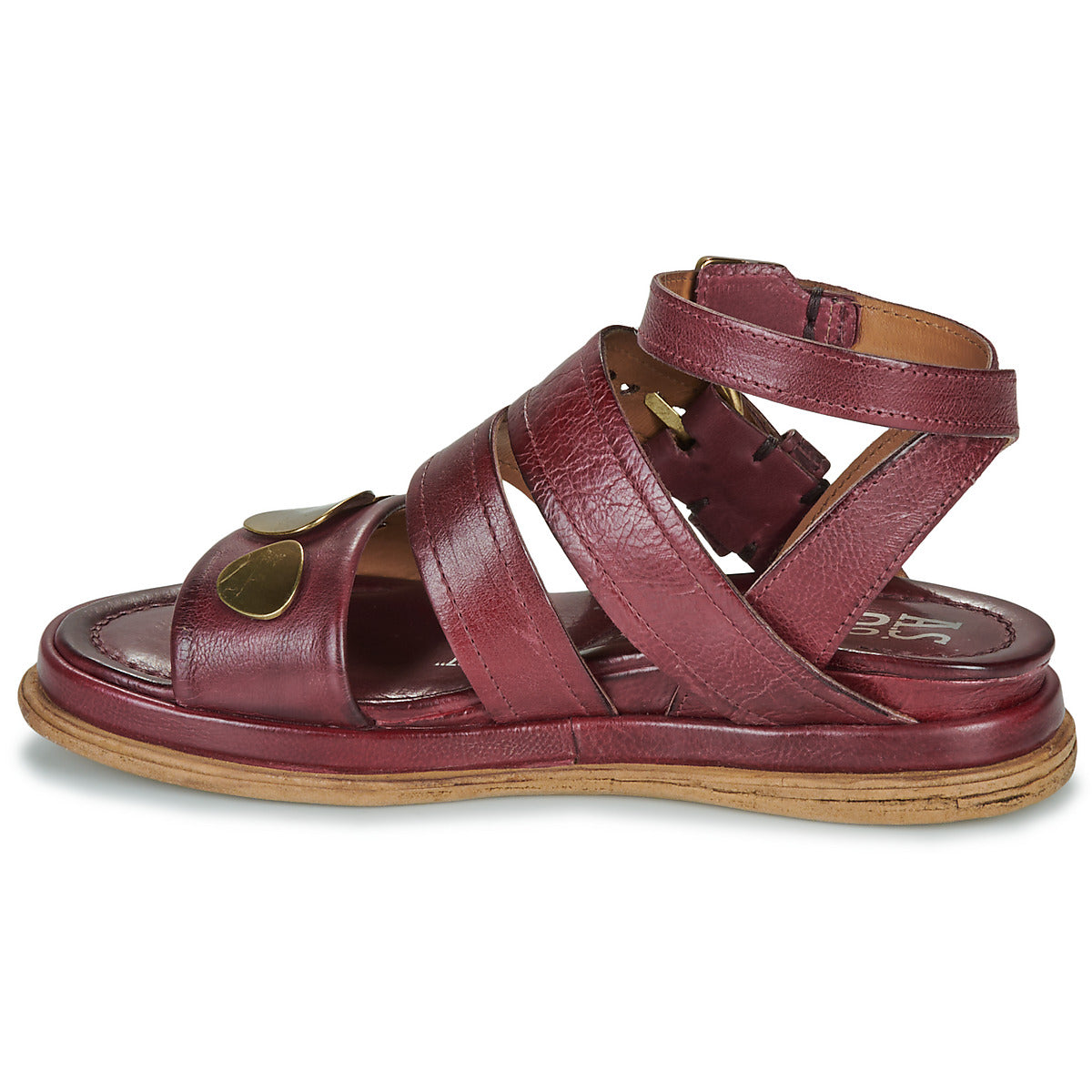 Sandali Donna Airstep / A.S.98 SPOON METAL Rosso