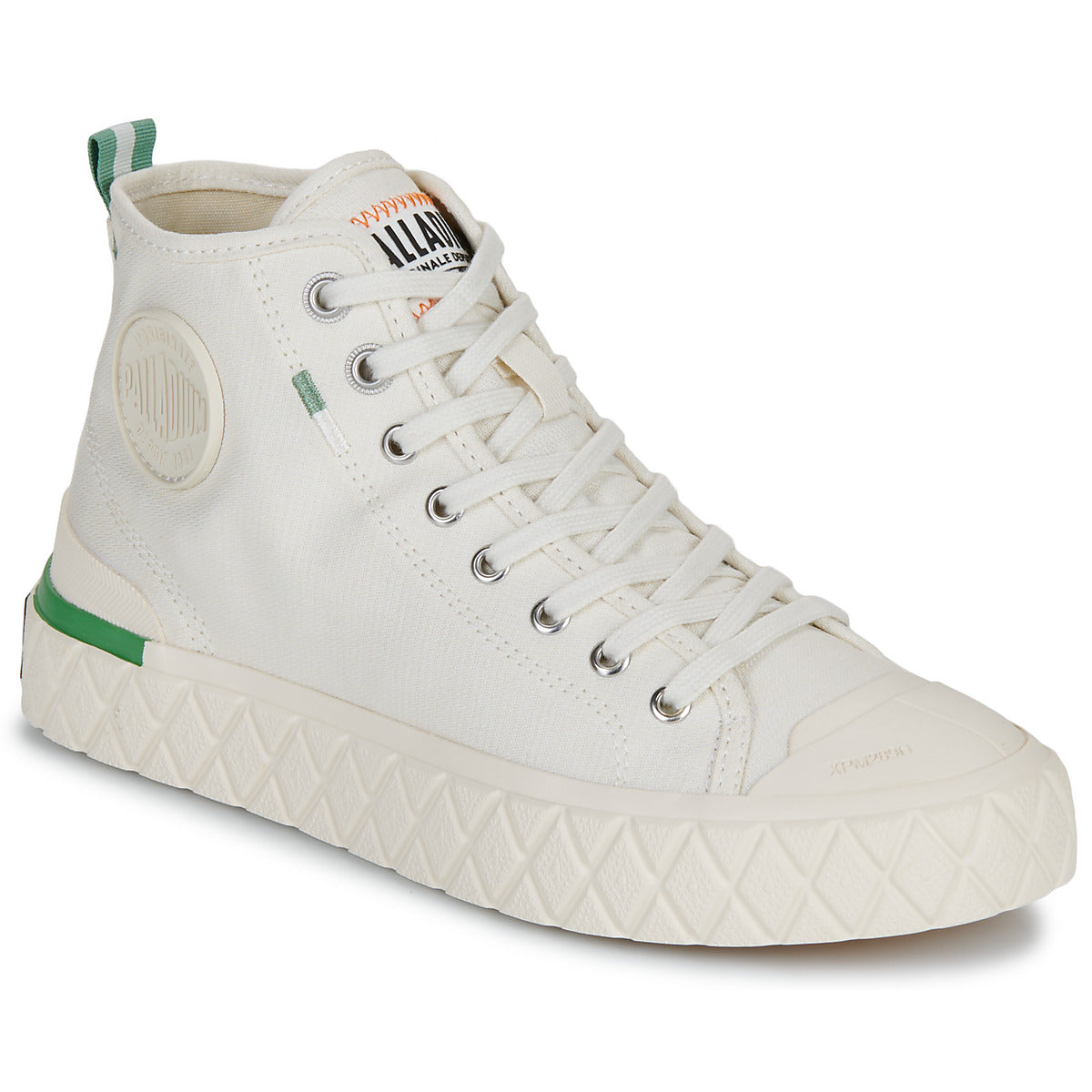 Sneakers alte Uomo Palladium PALLA ACE CHUKKA ORG Bianco