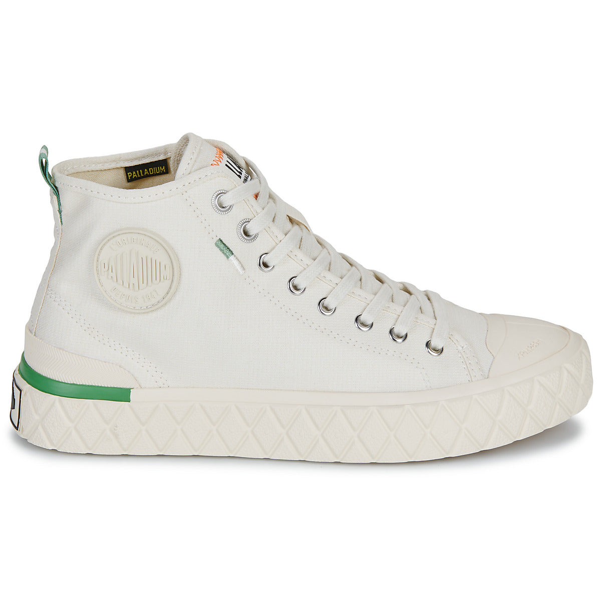 Sneakers alte Uomo Palladium PALLA ACE CHUKKA ORG Bianco