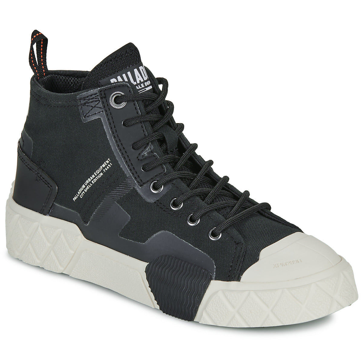 Sneakers alte Uomo Palladium PALLA ACE CITY SHELL CHUK 2 Nero