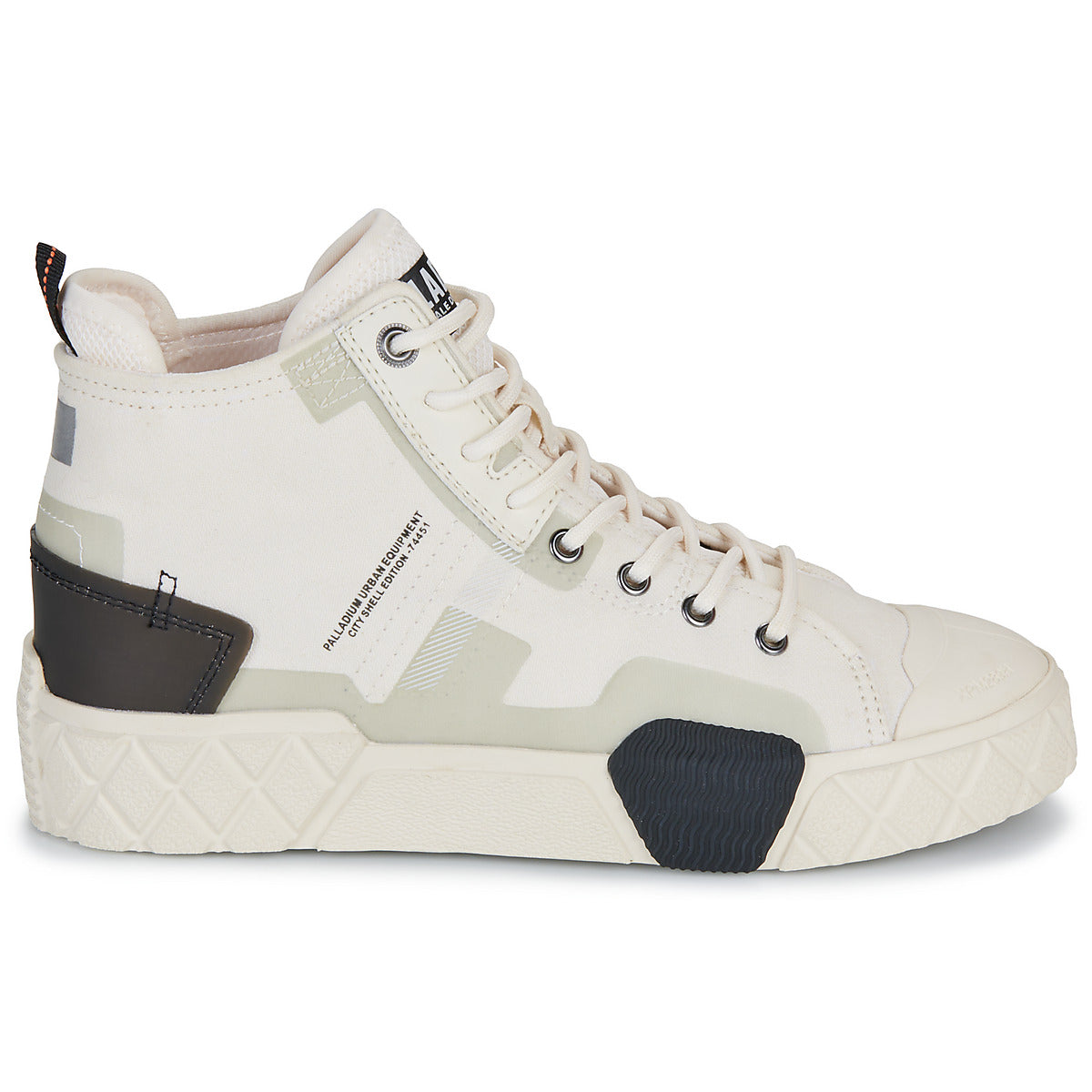 Sneakers alte Uomo Palladium PALLA ACE CITY SHELL CHUK 2 Bianco