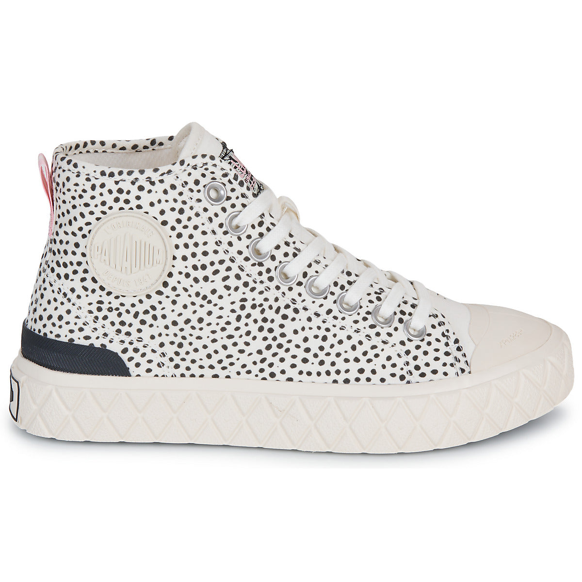 Sneakers alte Donna Palladium PALLA ACE MID FEST Bianco