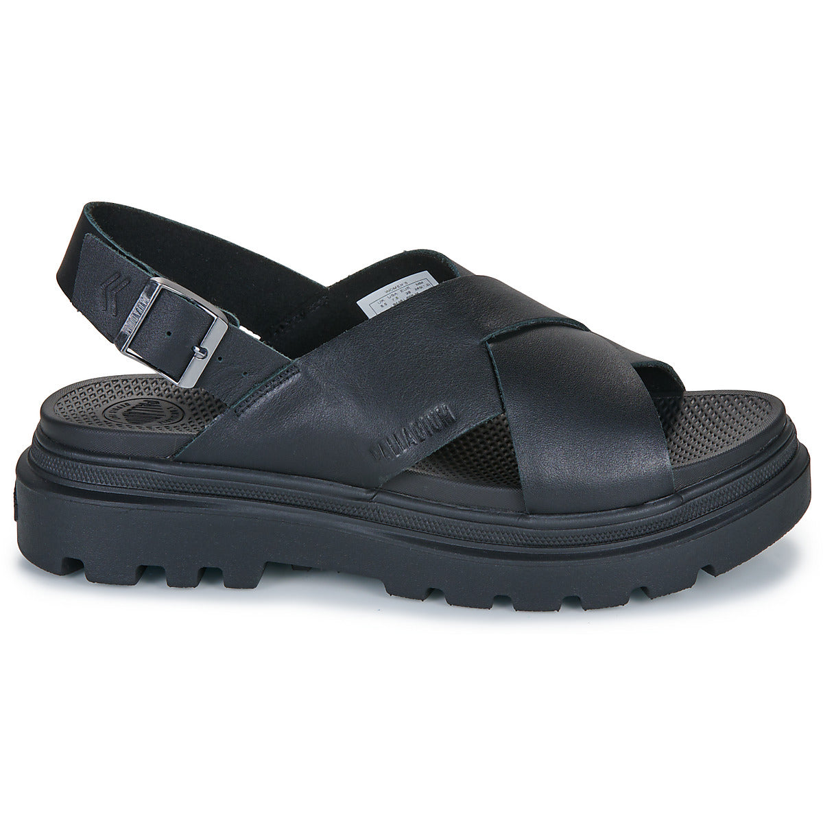 Sandali Donna Palladium PALLACRUISE CROSSED Nero