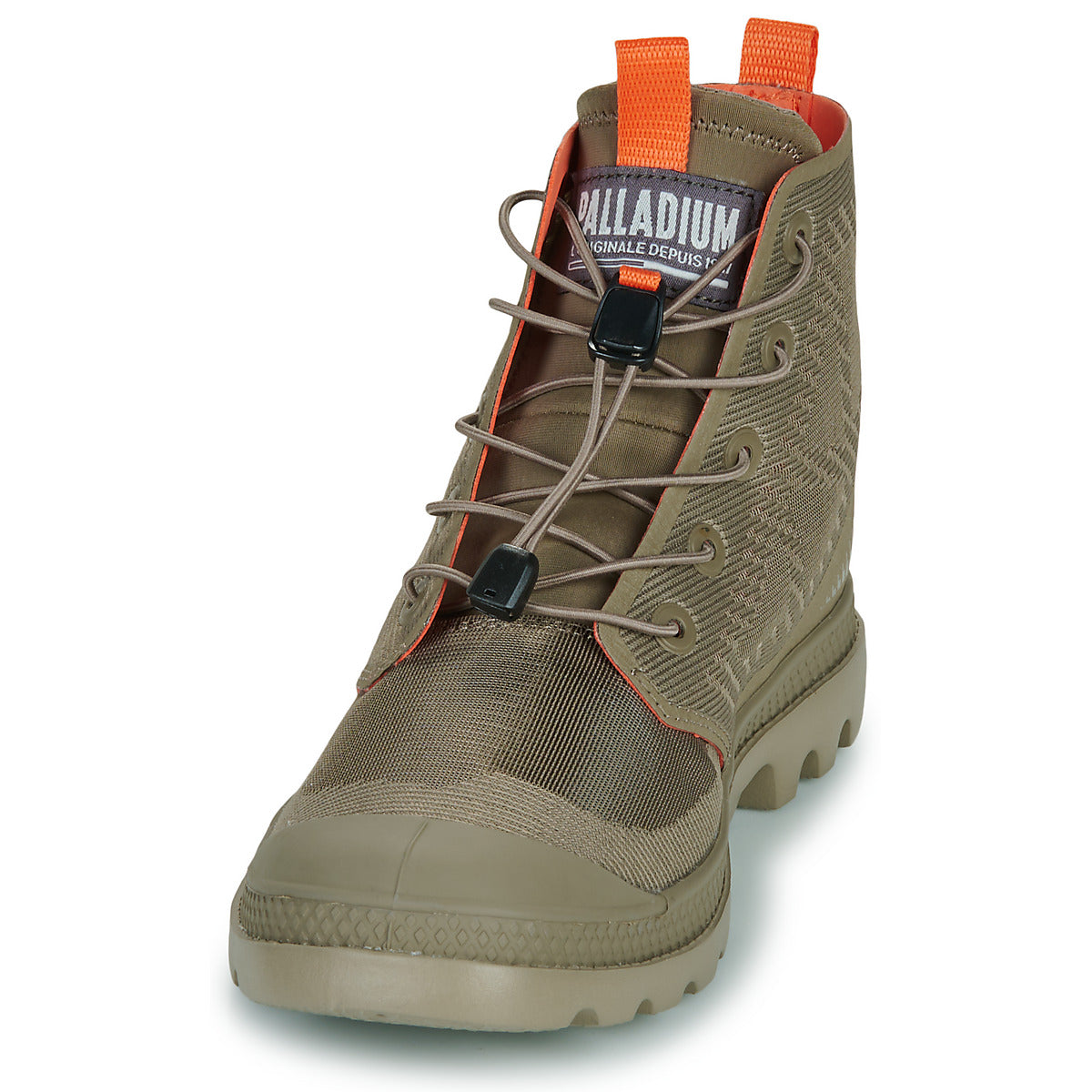 Sneakers alte Uomo Palladium PAMPA LITE TRAVEL VT Kaki