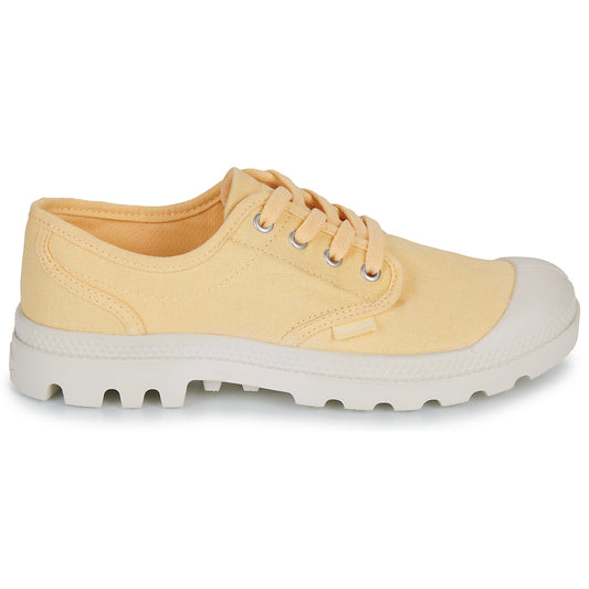 Sneakers basse Donna Palladium PAMPA OX Giallo