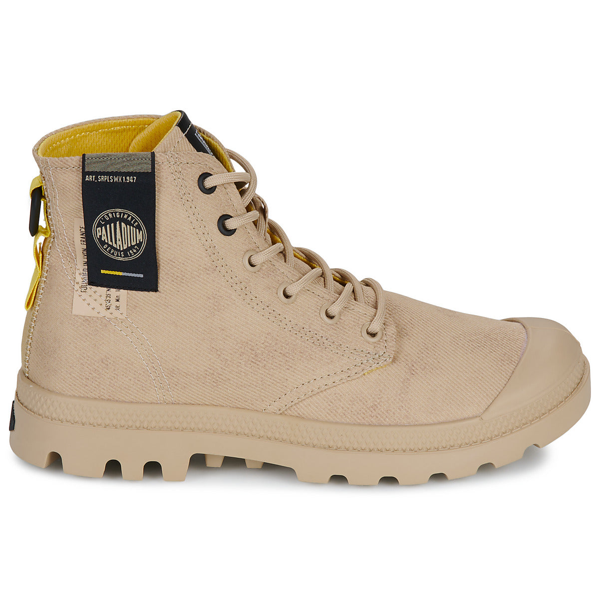 Sneakers alte Uomo Palladium PAMPA SURPLUS Beige