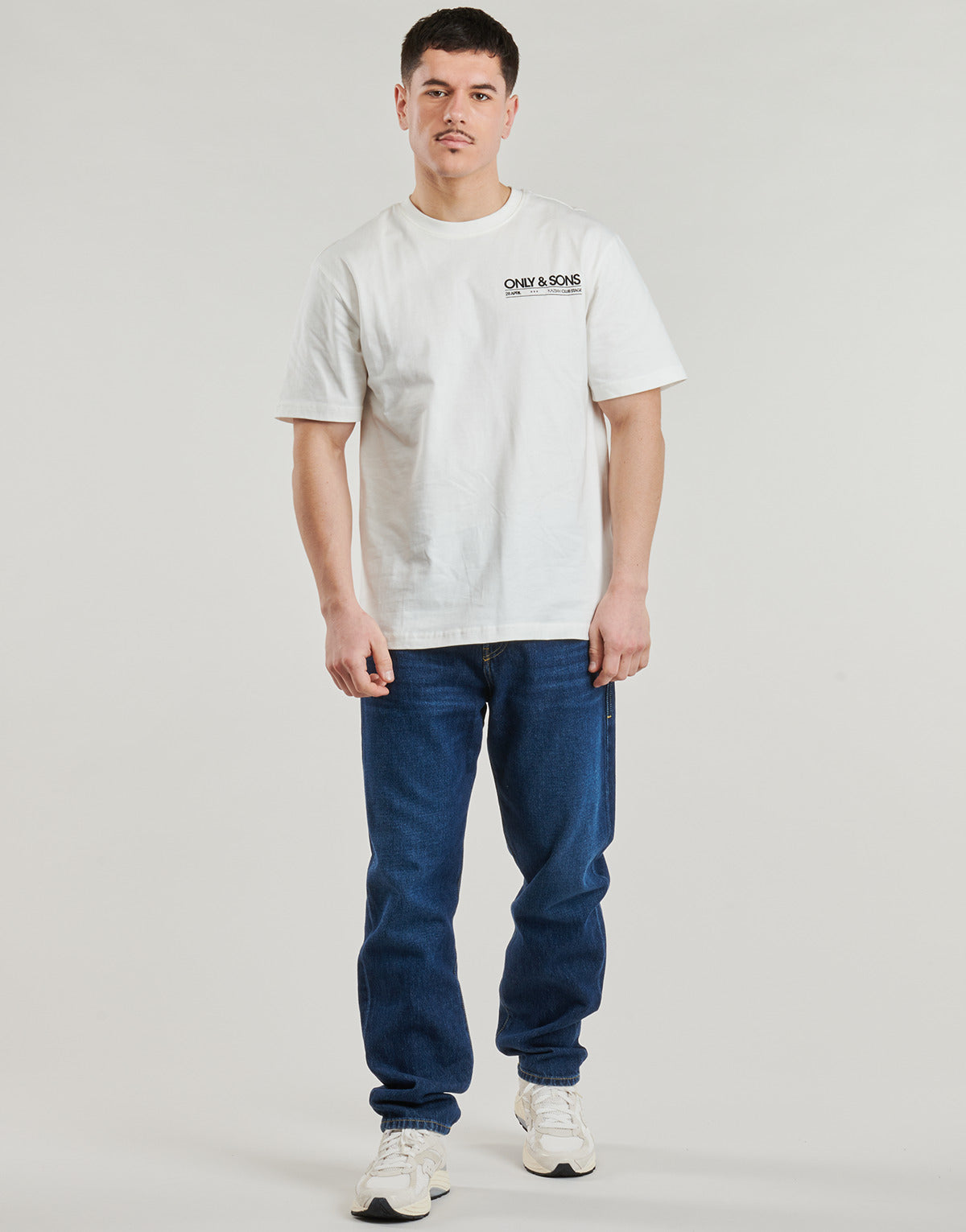 T-shirt Uomo Only & Sons ONSKASBAH Bianco