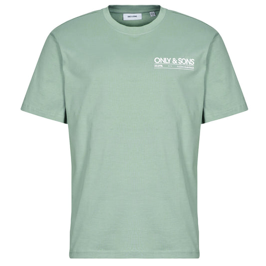 T-shirt Uomo Only & Sons ONSKASBAH Verde