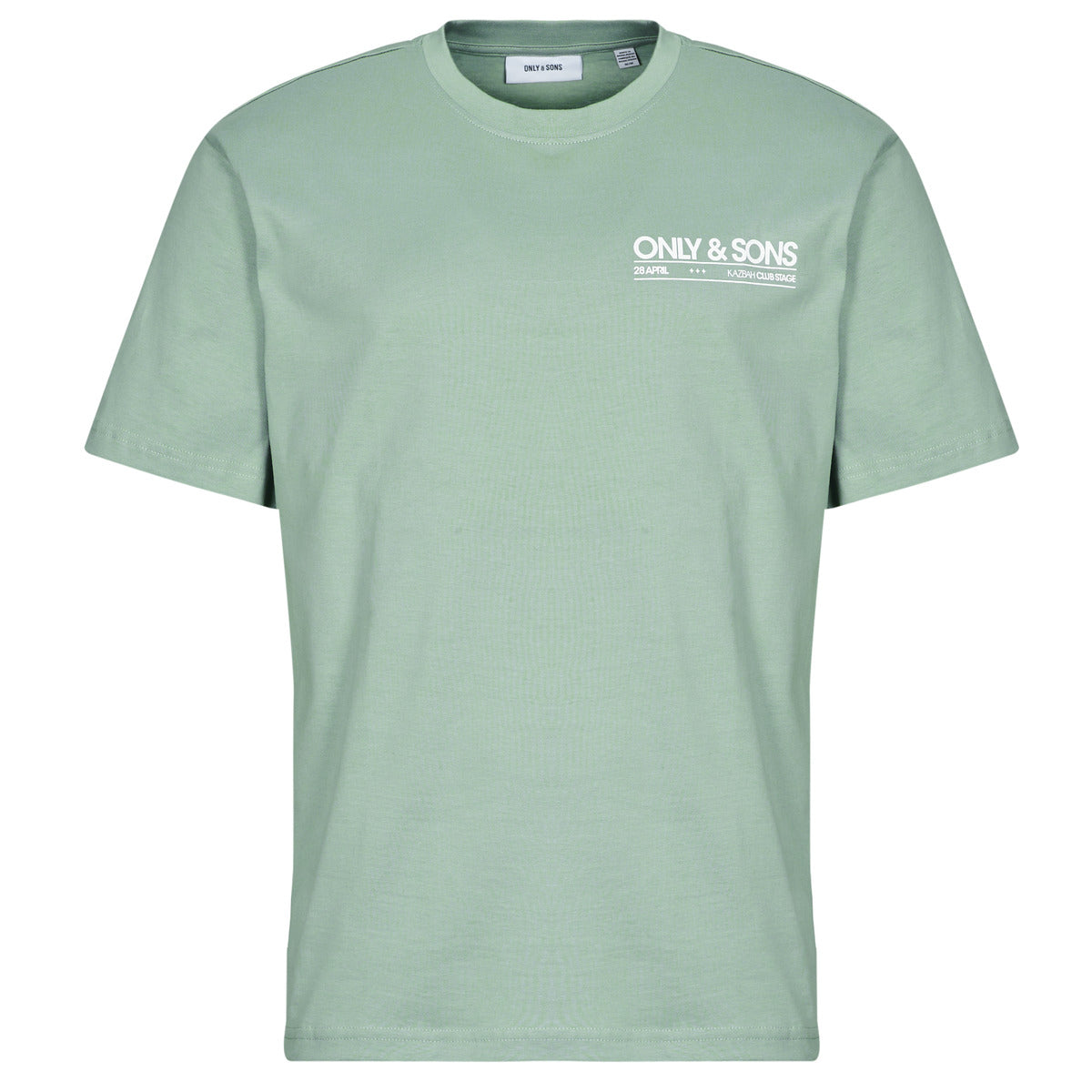 T-shirt Uomo Only & Sons ONSKASBAH Verde