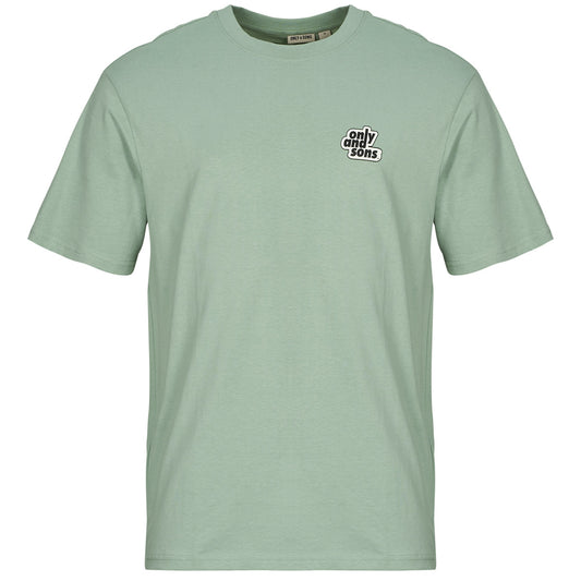 T-shirt Uomo Only & Sons ONSFLOWER Verde