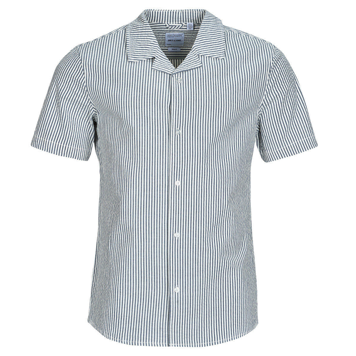 Camicia a maniche corte Uomo Only & Sons ONSLOUNGE Blu