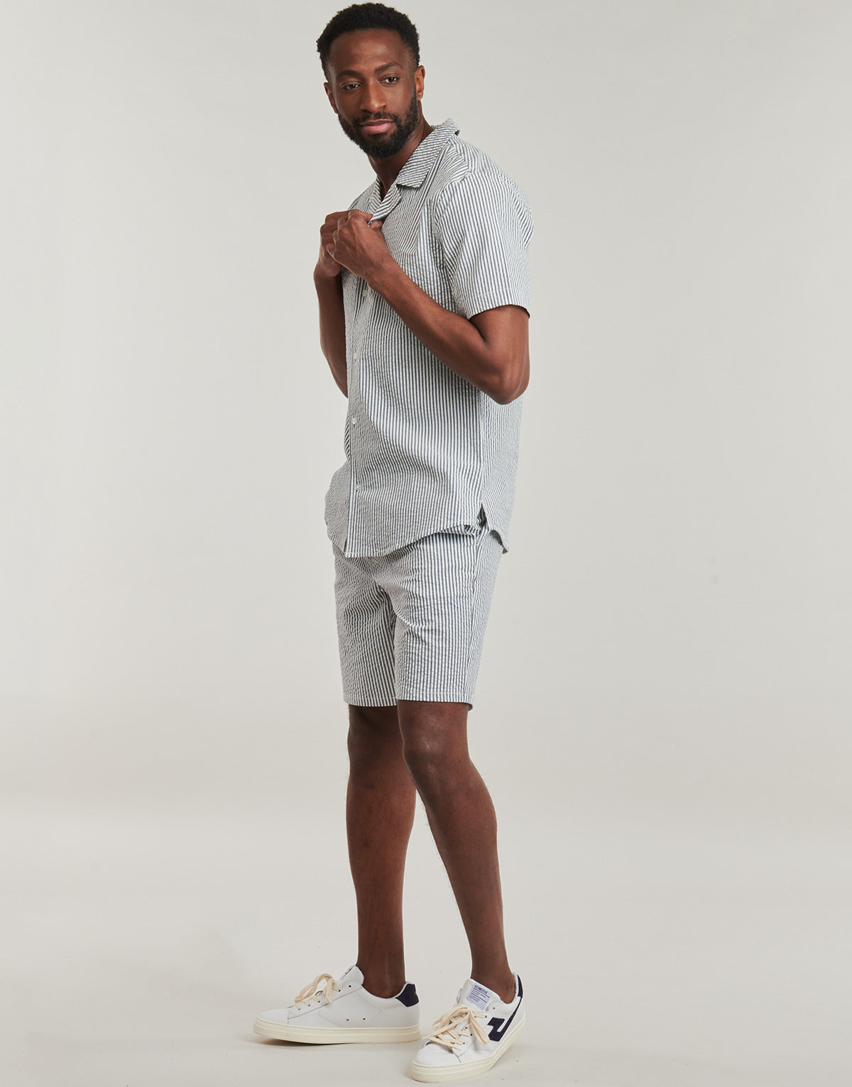 Camicia a maniche corte Uomo Only & Sons ONSLOUNGE Blu