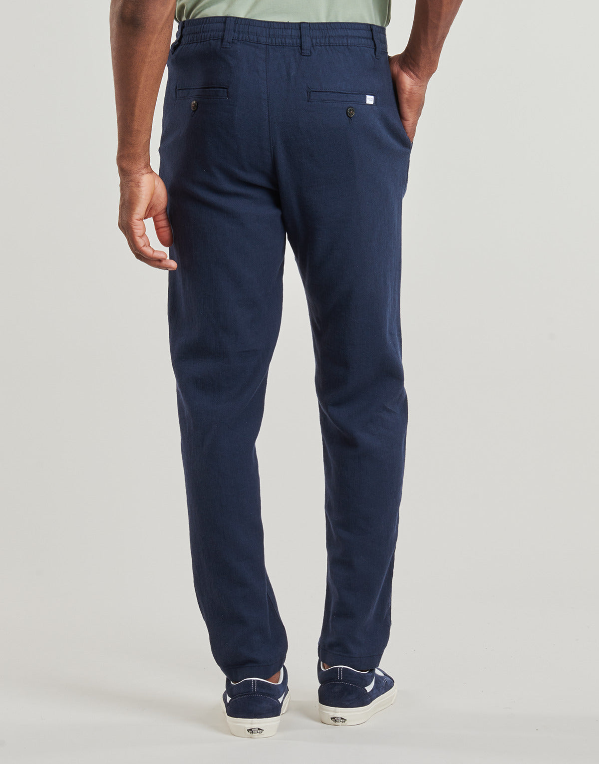 Pantalone Chino Uomo Selected SLH172-SLIMTAPE BRODY Marine