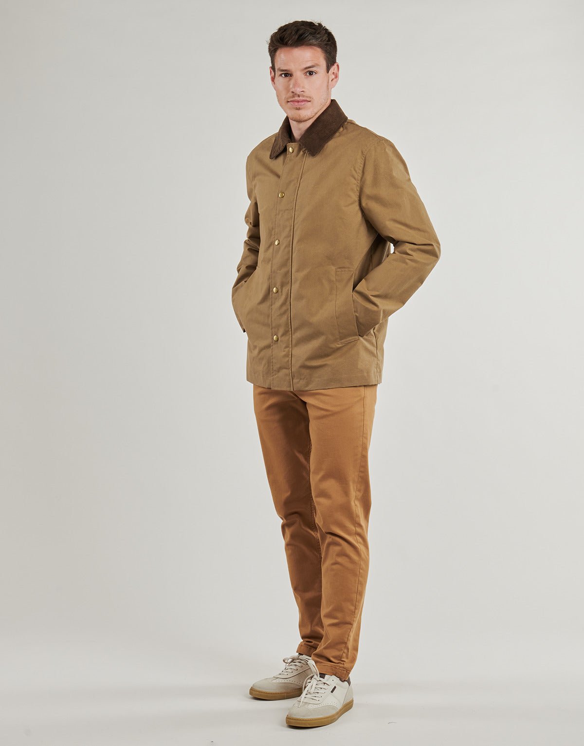 Giubbotto Uomo Selected SLHWALTER Beige