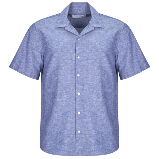 Camicia a maniche corte Uomo Selected SLHREGSUN Blu