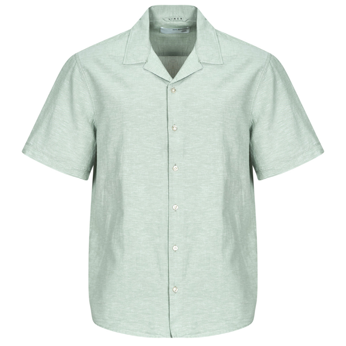 Camicia a maniche corte Uomo Selected SLHREGSUN Verde