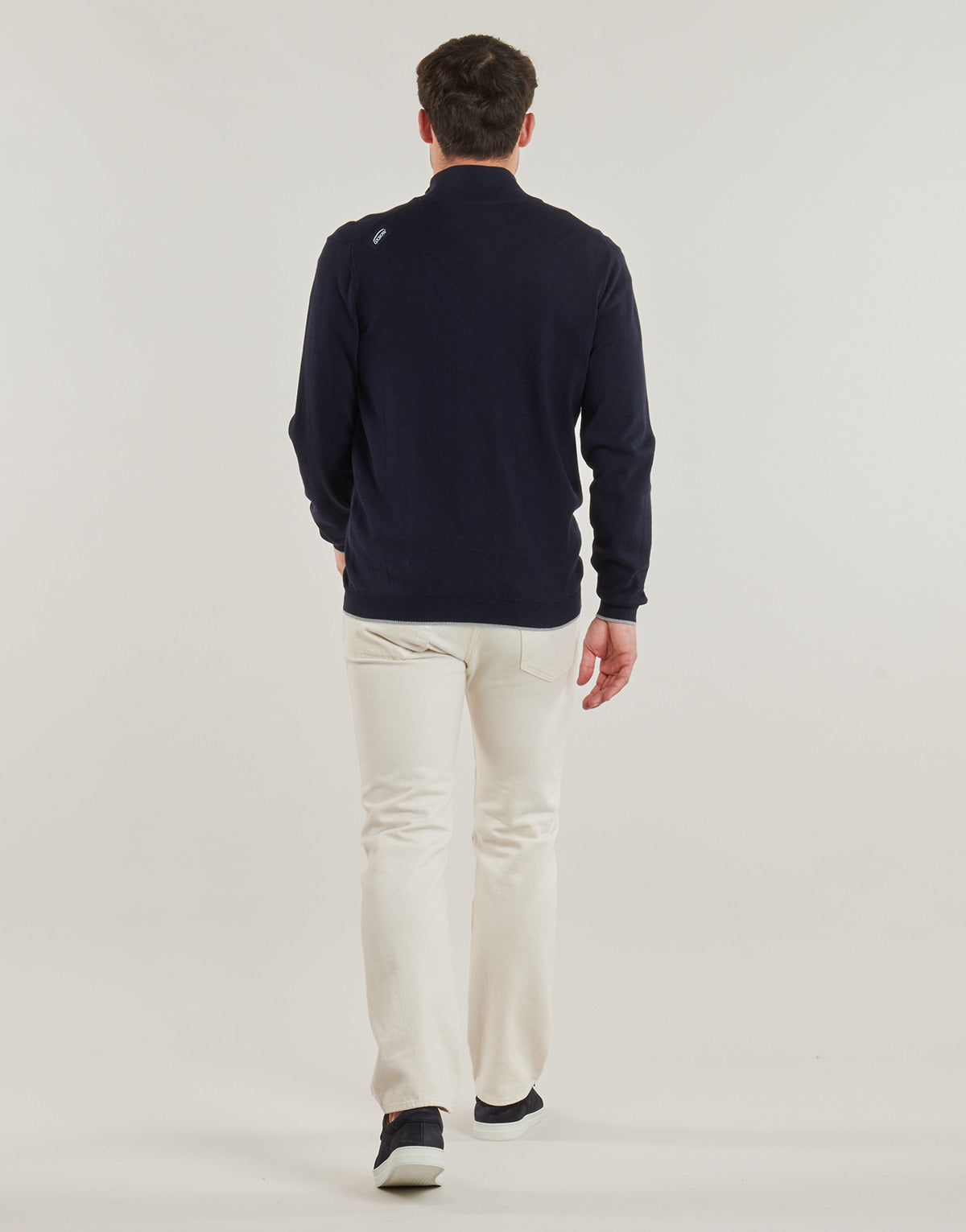 Gilet / Cardigan Uomo Oxbow R1PEZIP Marine