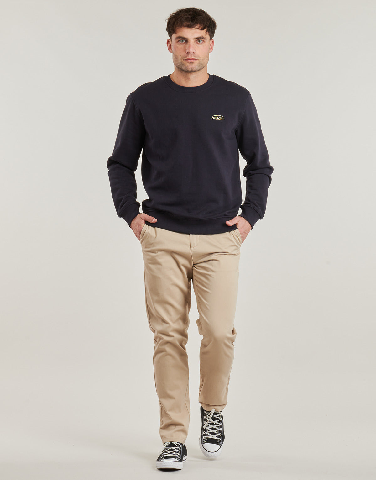 Felpa Uomo Oxbow R1TAGTAN Marine