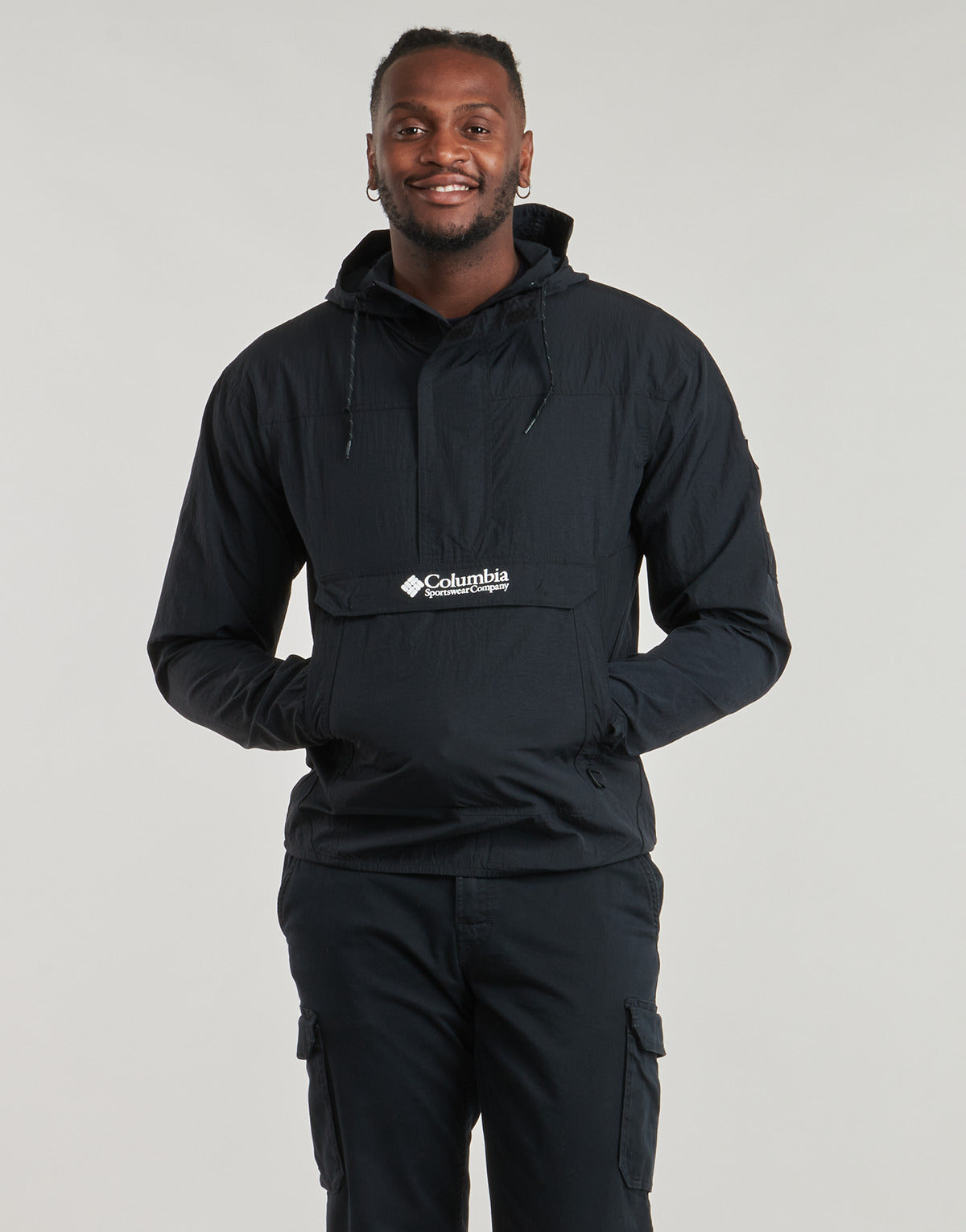 giacca a vento Uomo Columbia CHALLENGER WINDBREAKER Nero