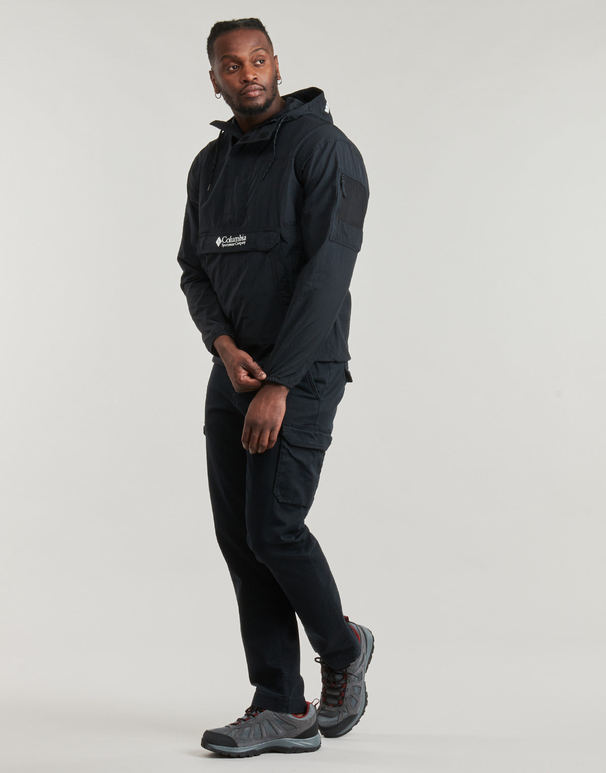 giacca a vento Uomo Columbia CHALLENGER WINDBREAKER Nero